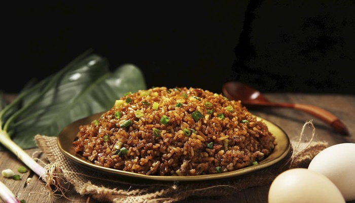 酱油炒饭图片