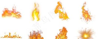 火焰火苗火光图片