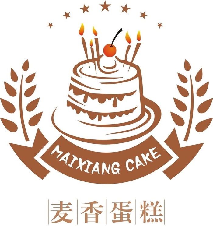 蛋糕店logo图片