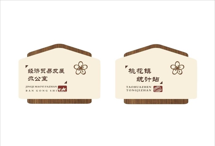 古风 科室牌图片cdr矢量模版下载