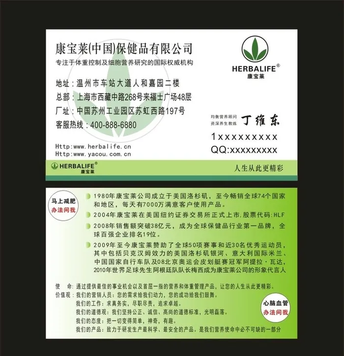 康宝莱图片cdr矢量模版下载
