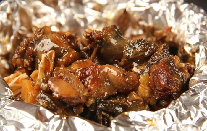 锡纸煨甲鱼图片