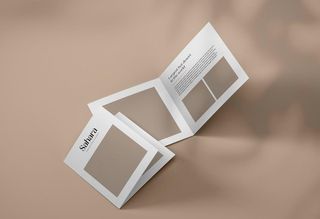 折页样机图片