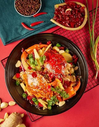 香锅蟹图片