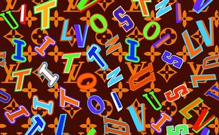 lv 大牌图片 字母