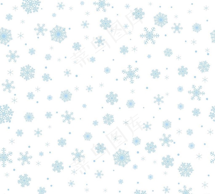 雪花背景图片