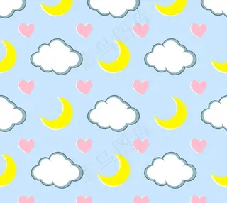 云朵图案图片