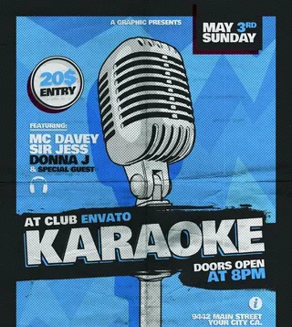 音乐酒吧海报图片