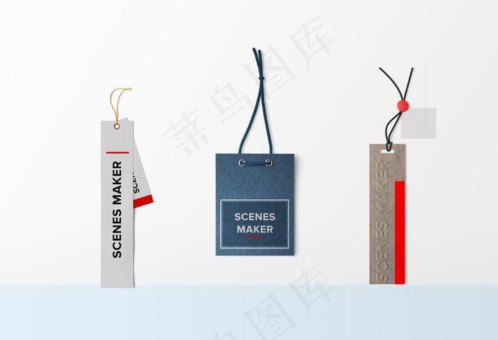 吊牌贴图样机图片
