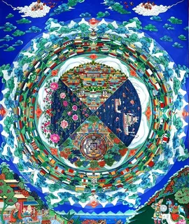 藏式唐卡,藏式图案,坛城,唐卡,神像,