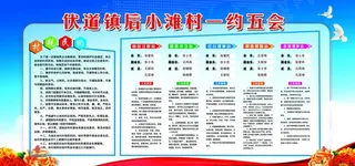 移风易俗展板图片