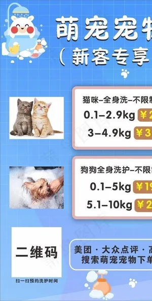 宠物洗护活动图片