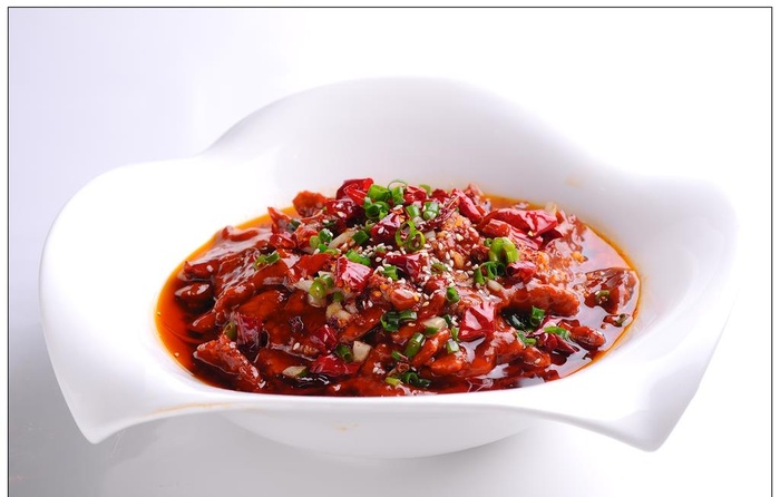 水煮牛肉美食图片