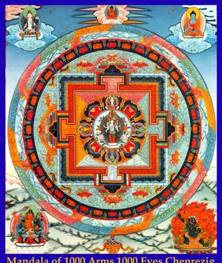 千手千眼观音坛城图片