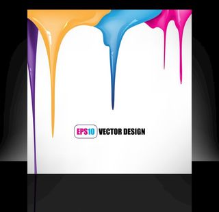 创意油漆素材图片