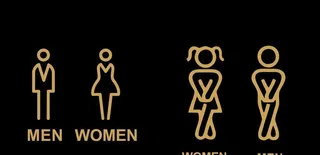 男女洗手间图片