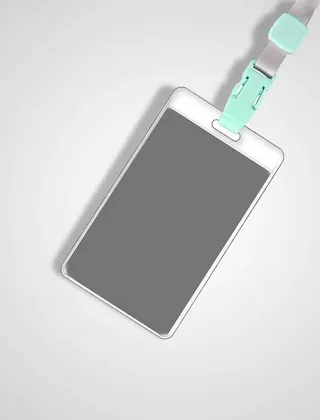 工作证样机图片