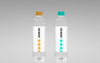 水瓶矿泉水样机应用替换图片