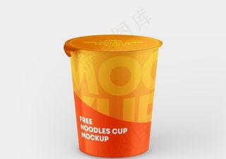 方便面桶样机图片