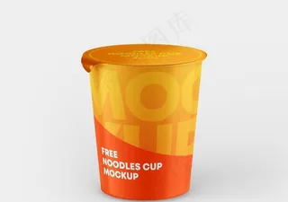 方便面桶样机图片