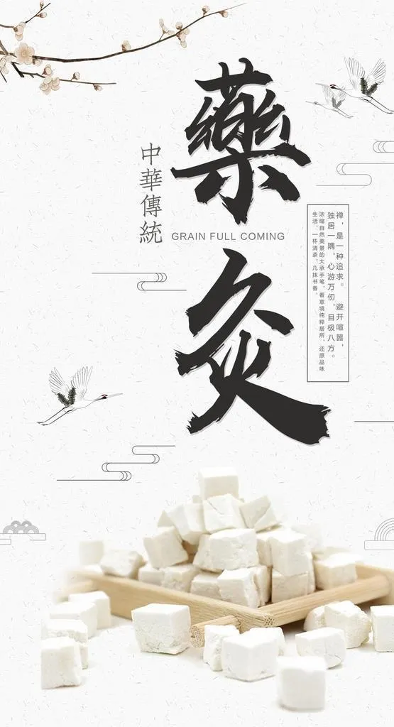 中国风水墨风药灸养生海报图片(3543x5315)psd模版下载