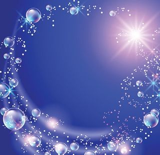 梦幻气泡 彩色气泡图片