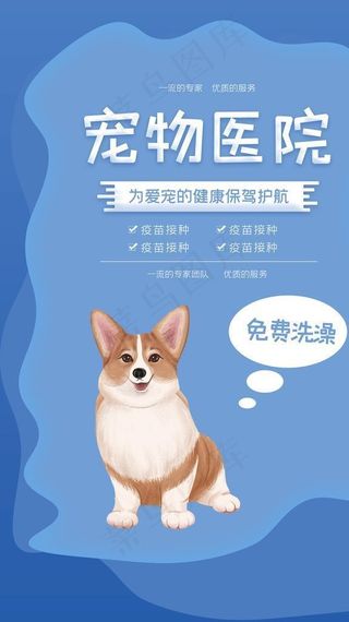 宠物医院海报图片