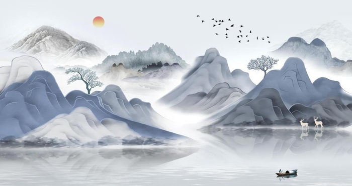 水墨画图片