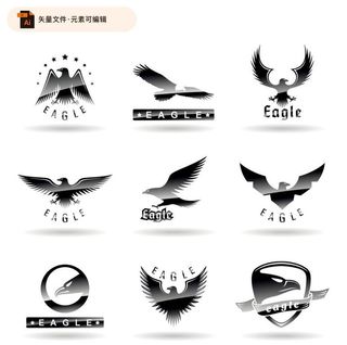 老鹰矢量图形设计图片