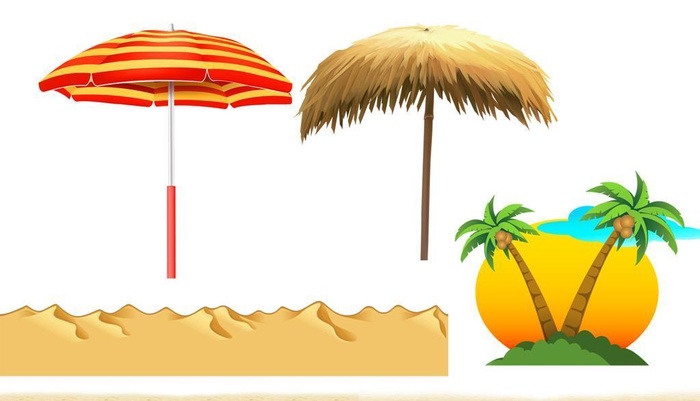 沙滩png免扣高清素材图片