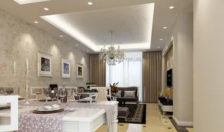 简欧式客厅效果图3Dmax文件图片