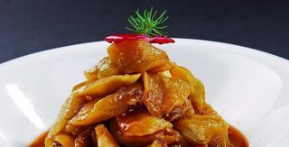 酱泡佛手瓜,美食,炒菜,私房菜,点菜,