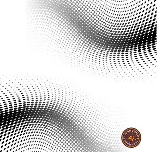 半调网点曲线背景图片