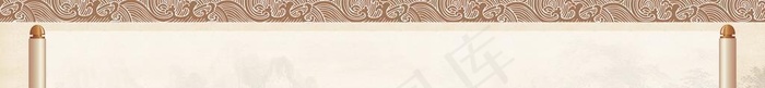 古风卷轴背景图片