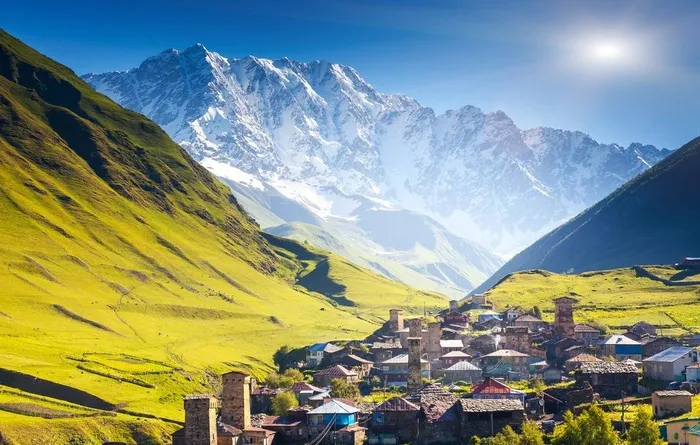甘南山地图片