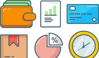 矢量经济生活民生图标图片