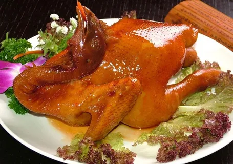 豉油鸡图片 豉油鸡图片