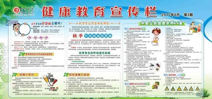 健康展板图片cdr矢量模版下载