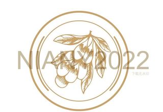 枸杞植物线条图案AI矢量素材图片