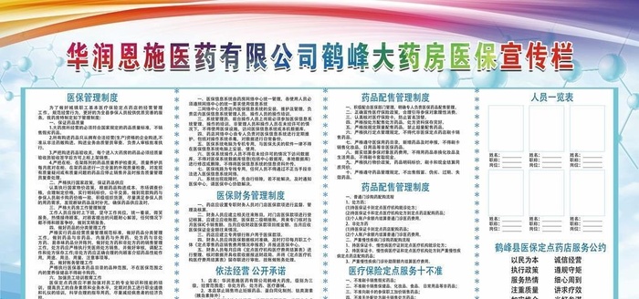 医药宣传栏图片