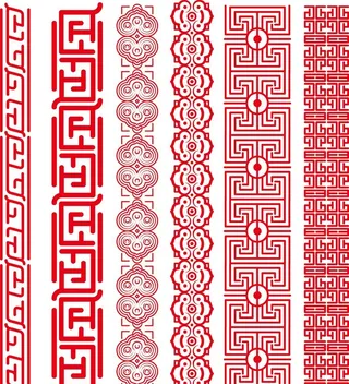 花纹古典中式边框图片