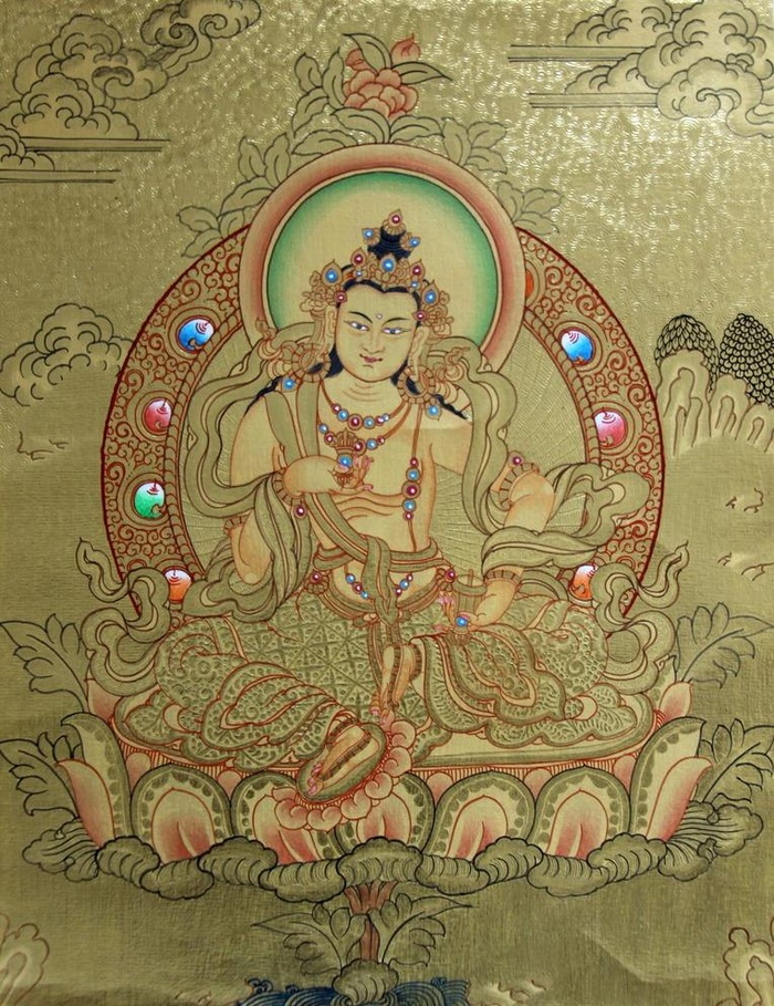 高清,信仰,唐卡,金刚萨埵,,设计,文化