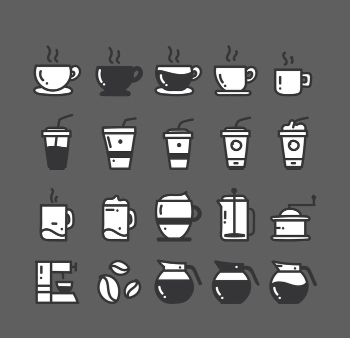 咖啡杯图标图片