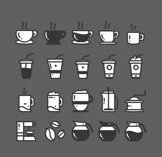 咖啡杯图标图片
