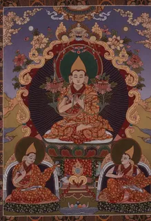 藏式唐卡图片 藏式唐卡图片