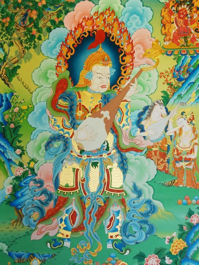 东方持国天王图片