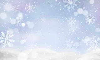 唯美梦幻雪花背景矢量素材图片