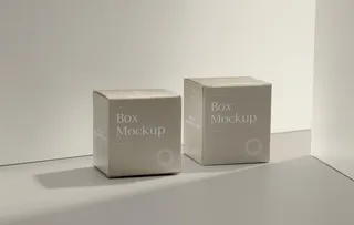 包装盒样机图片