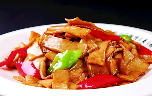 干烧杏鲍菇图片