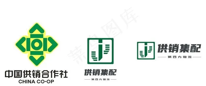 中国供销合作社 供销集配 图片cdr矢量模版下载